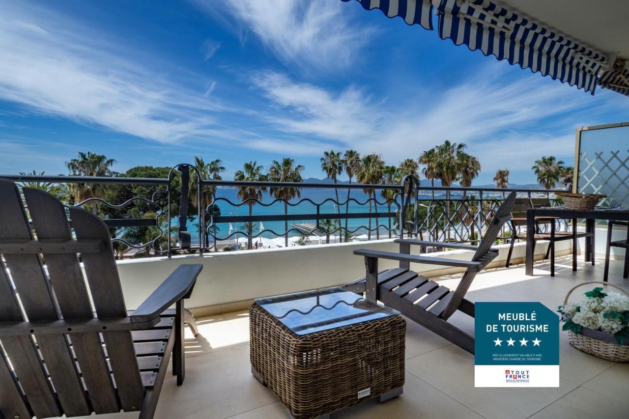 Cannes Croisette Superbe 3P Front De Mer Exterior photo
